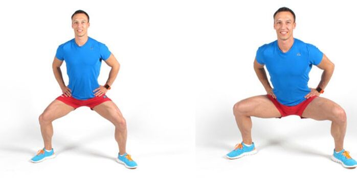 Plie squats will help to effectively increase the potency of a man